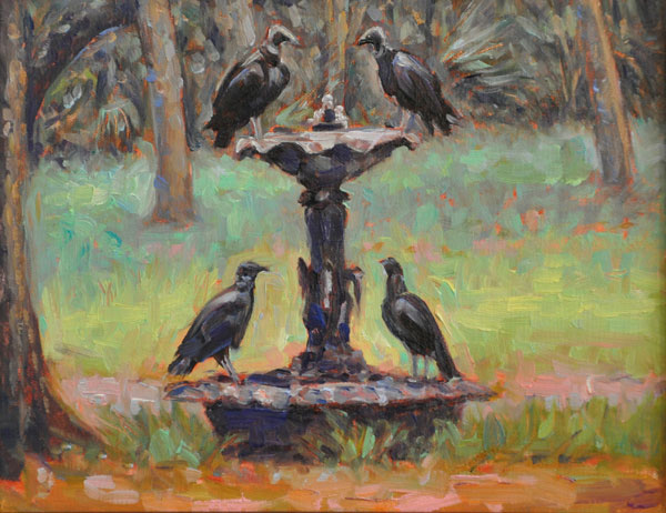 Buzzard Fountain